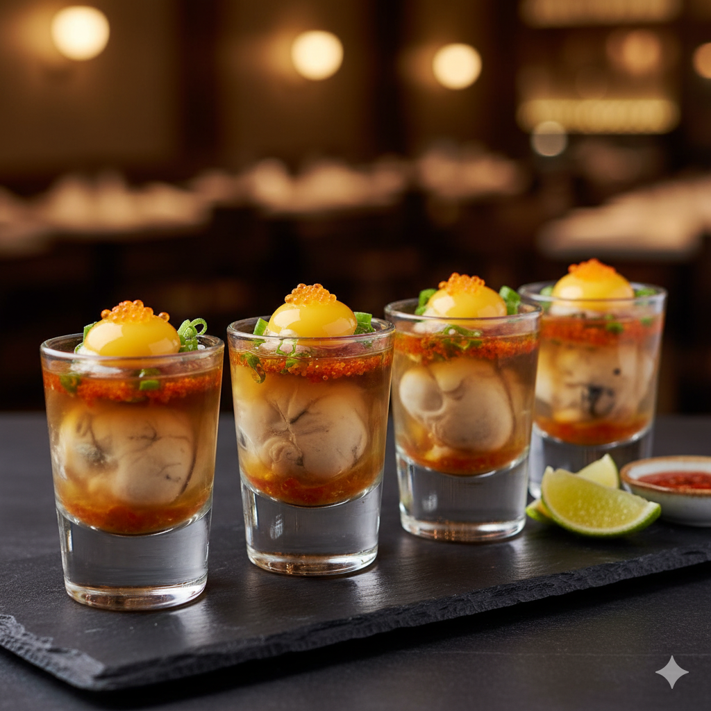 Oyster Shots (4 shots)