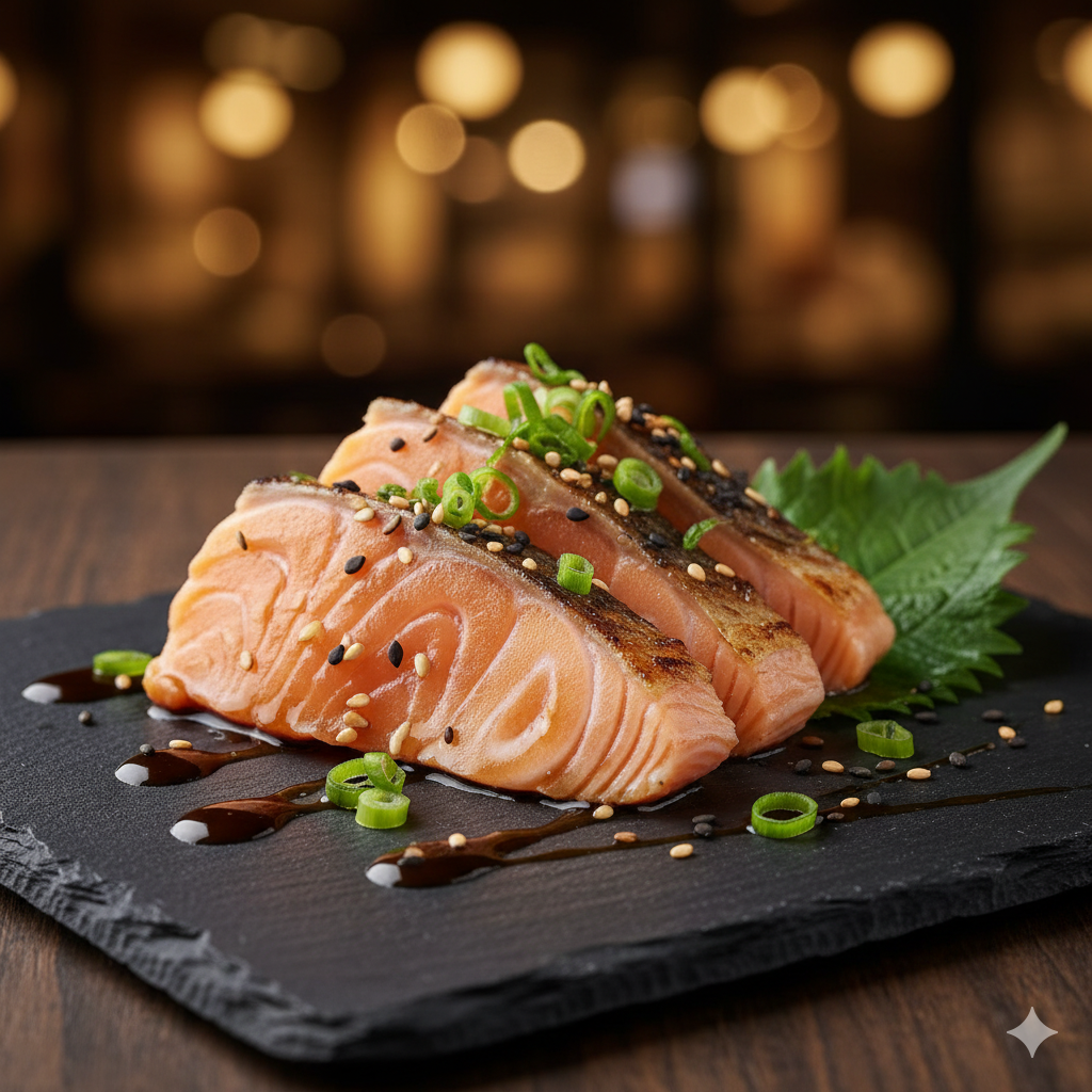 Salmon Belly Appetizer