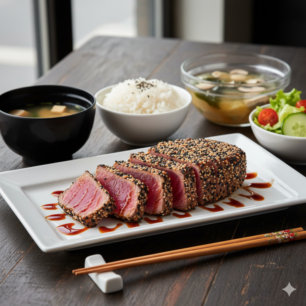 Sesame Tuna Steak